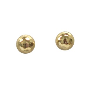 18金　ミラーボール　ピアス
