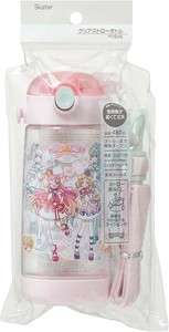スケーター ワンプッシュストローボトル（480mL）わんだふるぷりきゅあ