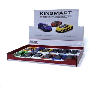 おもちゃ KiNSMART　ミニカー　マクラーレンコレクション　3車種×4色アソート　No.201-770