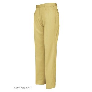 アイトス ワークパンツ(2タック) マスタード 125 6322