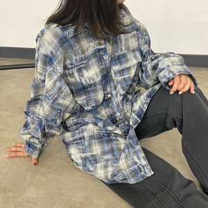 2025年新商品 衬衫 羽织 大 宽松 立即发货 略大