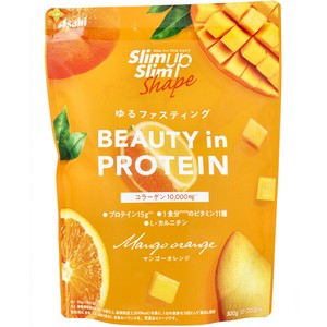 ※スリムアップスリムシェイプ BEAUTY in PROTEIN マンゴーオレンジ 300g