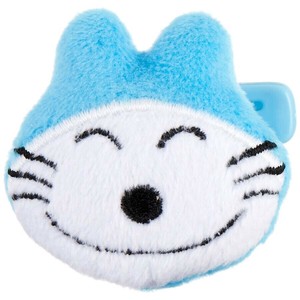（取り寄せ品）11ぴきのねこ ぬいぐるみバッジ ブルー