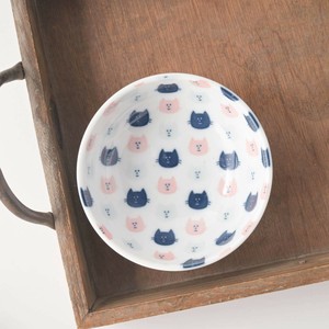 ねこねこ 12cmボウル[日本製/美濃焼/洋食器]