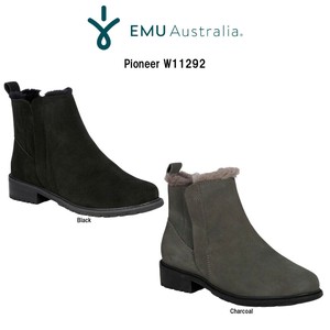 EMU(エミュー)チェルシーブーツ スエード メリノウール 防水 防寒 パイオニア レディース Pioneer W11292