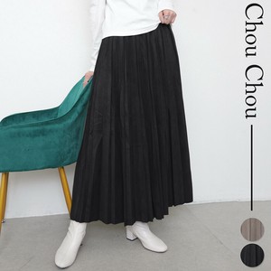 スエードプリーツスカート　2025ss新作 chouchou東京