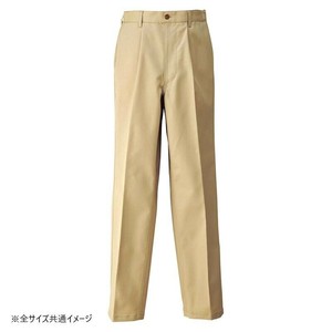 アイトス メンズシャーリングチノパンツ(1タック) ベージュ 6L HS2602