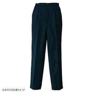 アイトス レディースシャーリングチノパンツ(1タック) ネイビー 6L HS2603
