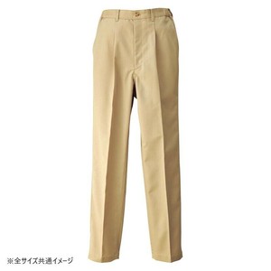 アイトス レディースシャーリングチノパンツ(1タック) ベージュ 5L HS2603
