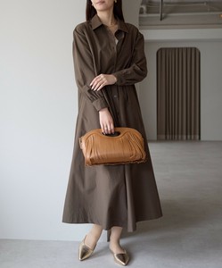 ヨーク切り替えシャツワンピース