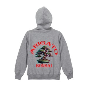 【ARIGATO】BONSAI 12.0オンス ヘヴィーウェイト スウェット フルジップ パーカ（裏起毛）