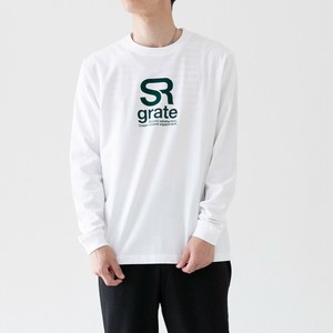 【メンズ】コンフォートジャージー　レタードプリントTEE "grate"