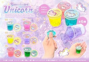 【New】ゆめかわユニコーンカラフルミニスライム粘土 MB1674