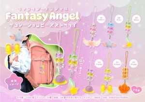 【New】ファンタジーエンジェルデコレーションビーズストラップ MB1588
