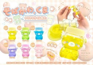 【New】そばかわ。くまクリアスライム粘土 MB1577