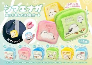 【New】シマエナガぬいぐるみCUBEポーチ MB1571