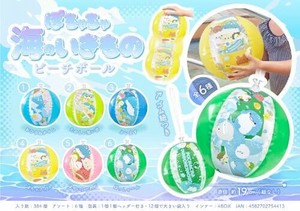 【New】ぽちゃちゃ海のいきものビーチボール MB1441