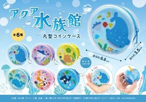【New】アクア水族館丸型コインケース MB922