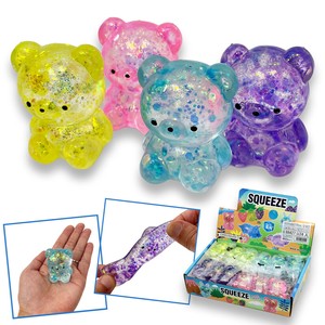 入力中【おもちゃ・景品】『もちもち水あめクマちゃん』＜4色アソート＞