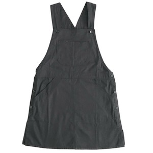 PAGE ONE ページワン　チノサロペットエプロン　07　BLACK　GAP9940