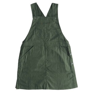 PAGE ONE ページワン　チノサロペットエプロン　75　KHAKI　GAP9940