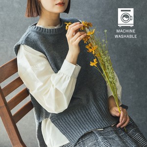 【2025AW新作】シャツと好相性◎ ゆるシルエットニットベスト