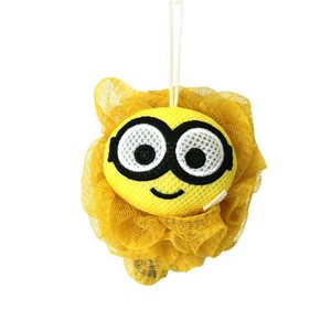 MINION ミニオン スポンジイエロー 泡スポンジ　お風呂　キャラクター　マスコット