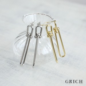 [250106]Uチェーンロングピアス アクセサリー レディース(OPPでのお届け)【画像使用不可】