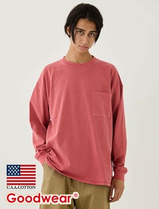 【2025春夏新作】USAコットン製品染めBIGポケットロンT