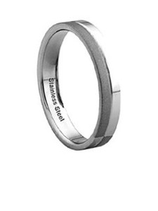 Plain Ring Stainless Steel Jewelry