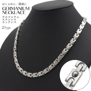 Germanium Necklace/Pendant Necklace Stainless Steel Jewelry 2-types