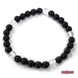 Gemstone Bracelet Crystal single item black