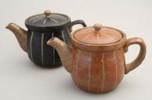 Japanese Tea Pot Red
