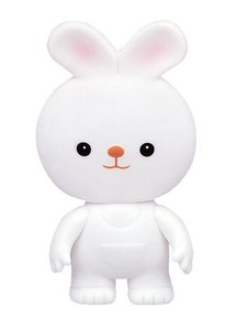 ソフトトイ ぺちゃ ウサギ【ファーストTOY/6ヵ月〜】【ベビー】【ガラガラおもちゃ】【知育玩具】