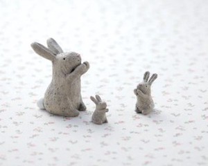 园艺装饰 兔子 吉祥物