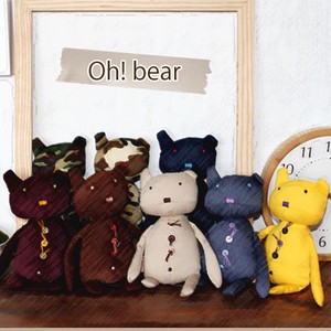 【セール品・返品交換不可】Oh!Bear（オーベア）手作りベア【輸入終了処分品SALE】