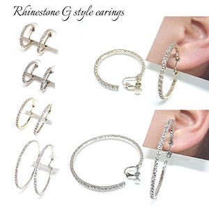 Pierced Earrings Rhinestone Rhinestone 15mm ~ 50mm