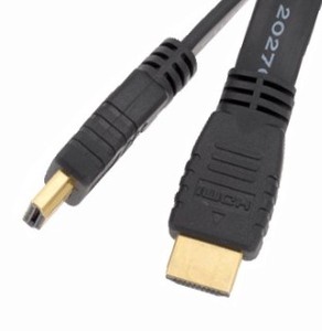 HIGH SPEED HDMI フラットケーブル　 最新規格対応の高機能3重シールド