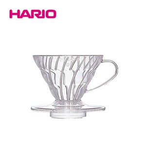 『HARIO』1〜2杯用　V60 透過ドリッパー01　クリア HARIO（ハリオ）