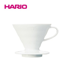 『HARIO』1〜4杯用　V60 ドリッパー02　セラミック VDC-02W（ハリオ）