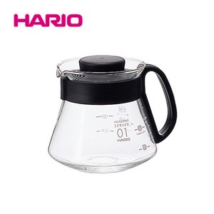 『HARIO』360ml　耐熱ガラスのコーヒーサーバー。　V60レンジサーバー360ml　XVD-36B HARIO（ハリオ）