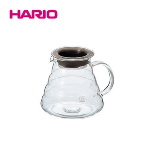 『HARIO』600mlオール耐熱ガラスのレンジ専用サーバーV60　600クリア　　XGS-60TB HARIO（ハリオ）