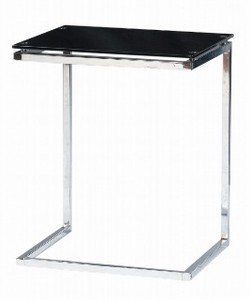 【直送可】■テーブル■サイドテーブル　強化ガラス使用