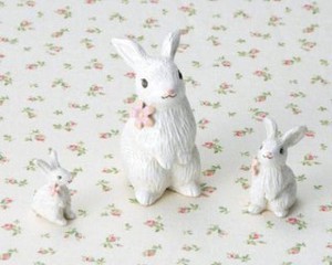 园艺装饰 兔子 吉祥物 动物