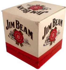 バーボンと言えば・・・そうっ、JIM BEAMで決まり♪非売品のロックグラスです！【ジムビームロックグラス】