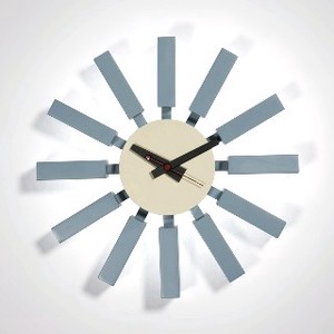 【人気商品】【ジョージ・ネルソン】ブロッククロック　掛け時計  デザイナーズ家具 デザイン雑貨