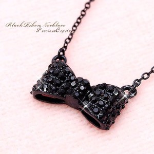 Swarovski Necklace/Pendant Necklace black