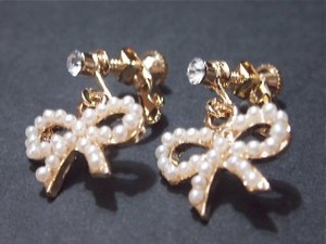 Clip-On Earrings Earrings Ribbon