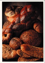 Postcard bread