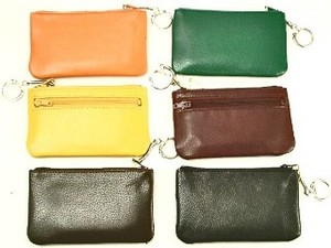 生活必需品！オーソドックスな、男女兼用牛革小銭入れ！623